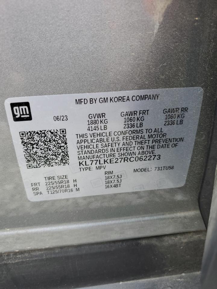 KL77LKE27RC062273 2024 Chevrolet Trax Activ