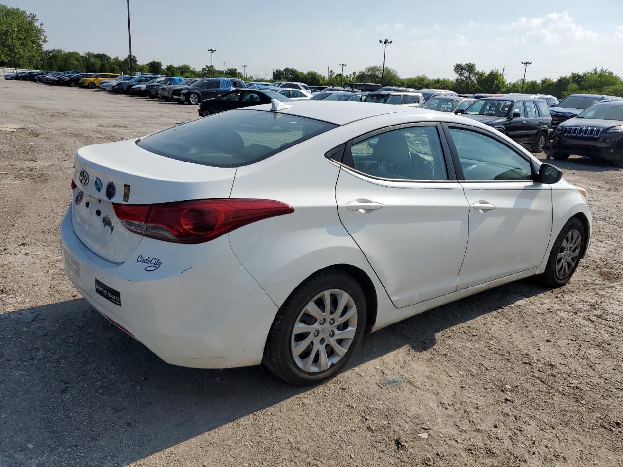 2012 Hyundai Elantra Gls vin: 5NPDH4AE6CH091147