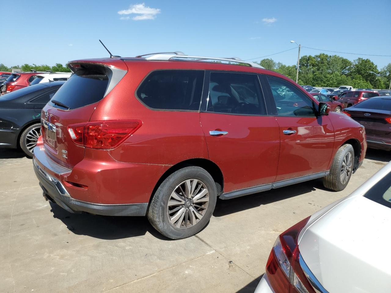 2017 Nissan Pathfinder S vin: 5N1DR2MM1HC698138