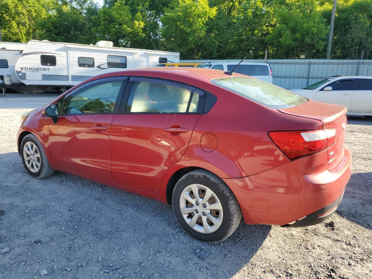 2013 Kia Rio Lx vin: KNADM4A36D6277998