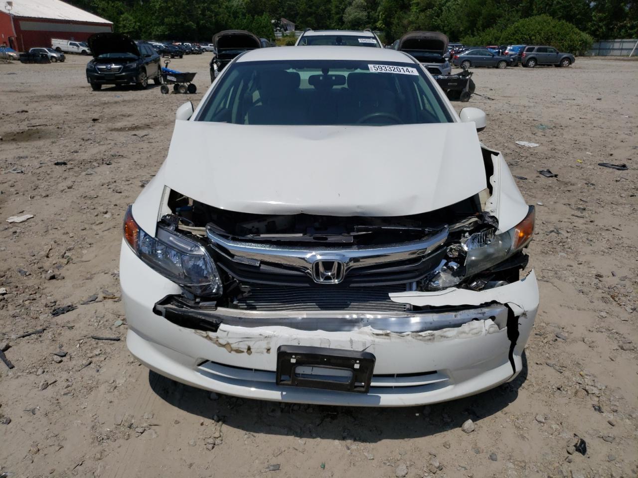 2HGFB2F51CH589337 2012 Honda Civic Lx