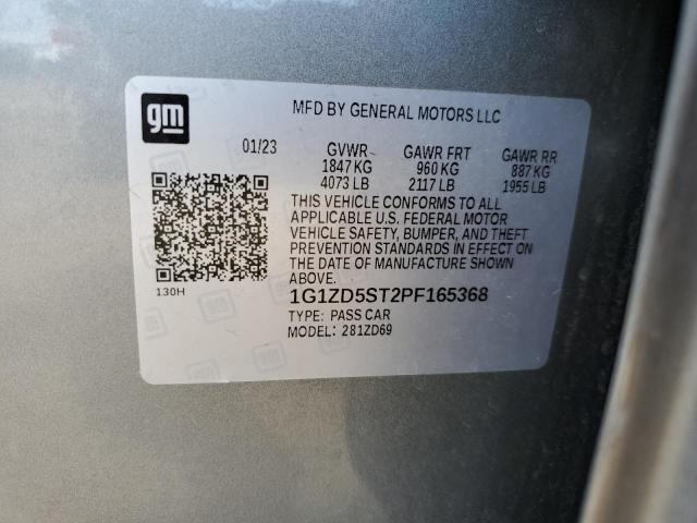 2023 CHEVROLET MALIBU LT - 1G1ZD5ST2PF165368