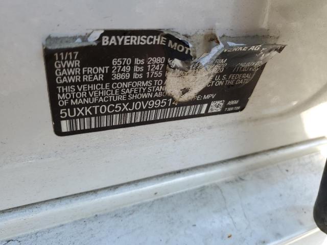 2018 BMW X5 Xdr40E VIN: 5UXKT0C5XJ0V99514 Lot: 58991644