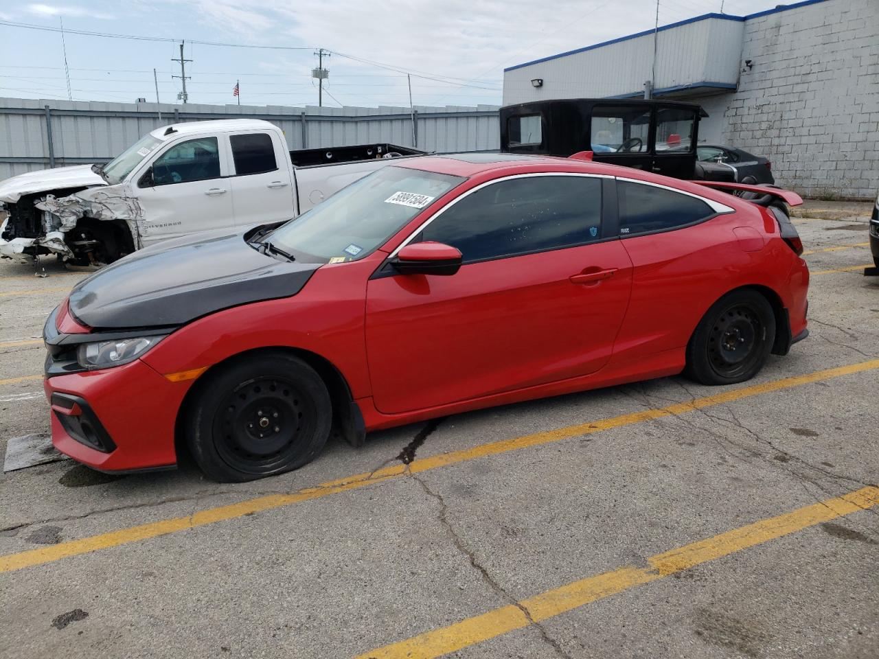 2017 Honda Civic Si vin: 2HGFC3A58HH753006