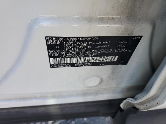 2015 TOYOTA RAV4 LE - JTMZFREV1FJ042937