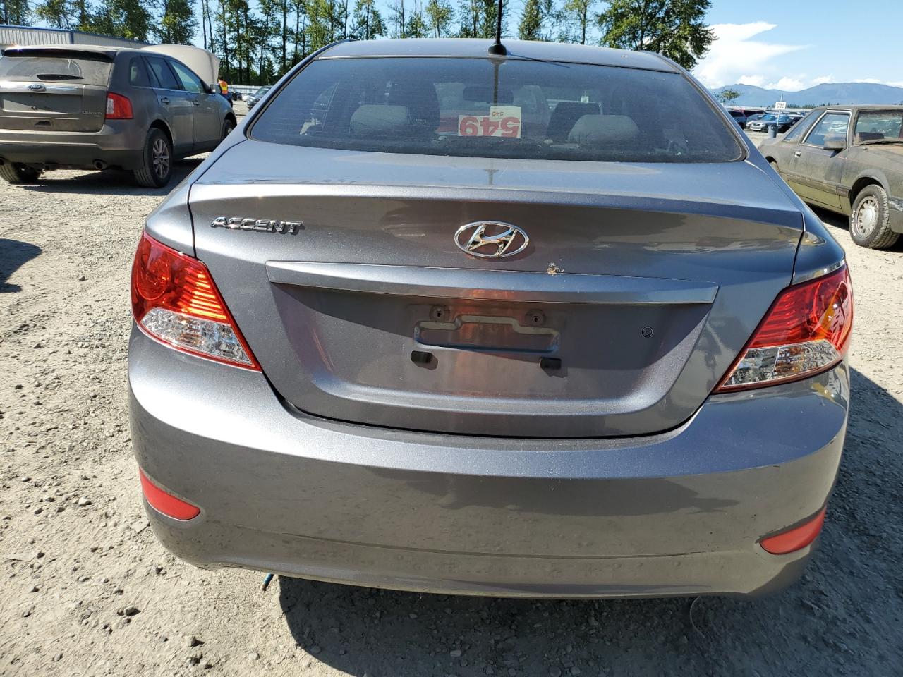 KMHCU4AE6EU719199 2014 Hyundai Accent Gls