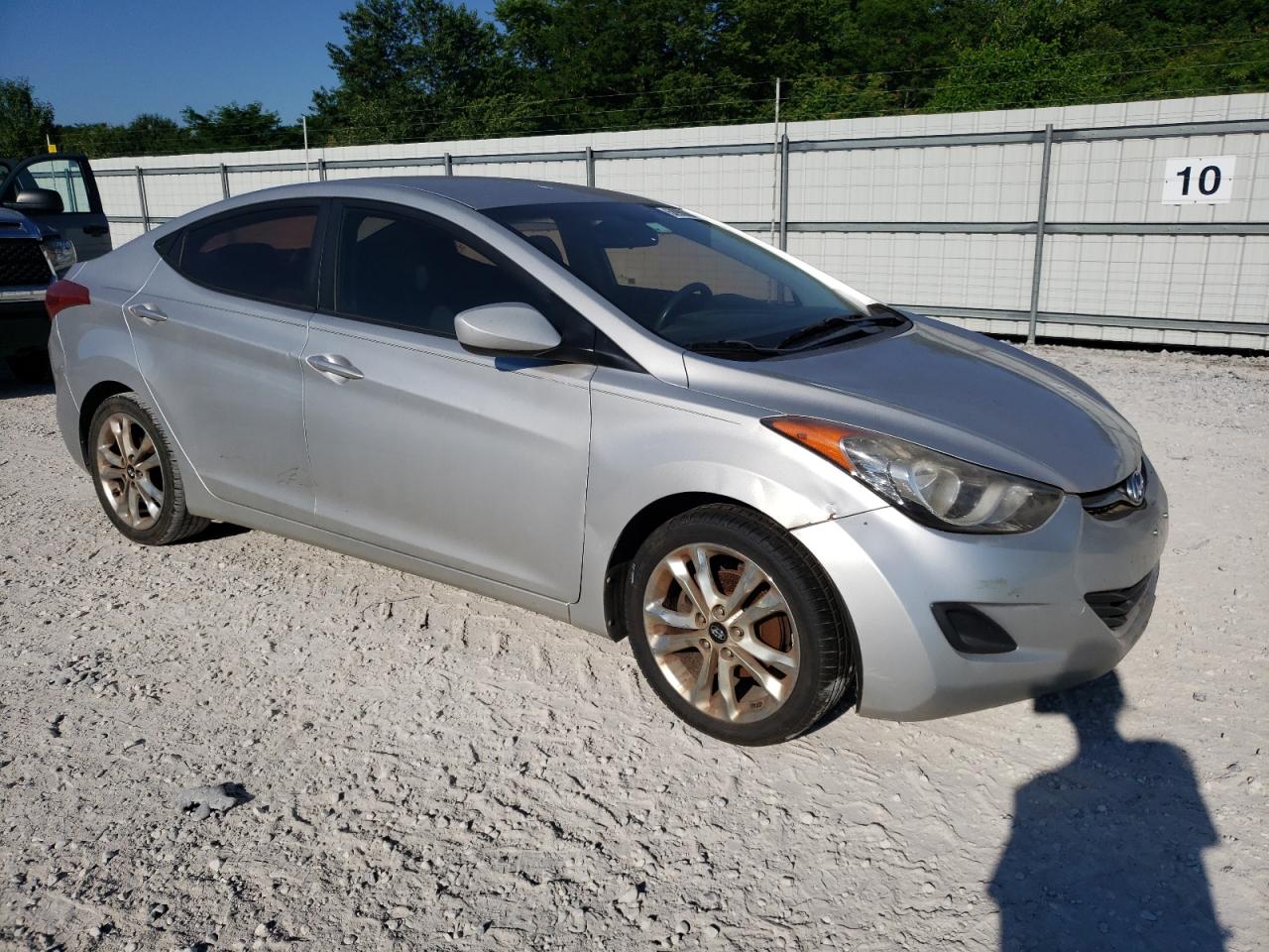 2012 Hyundai Elantra Gls vin: KMHDH4AE0CU270057