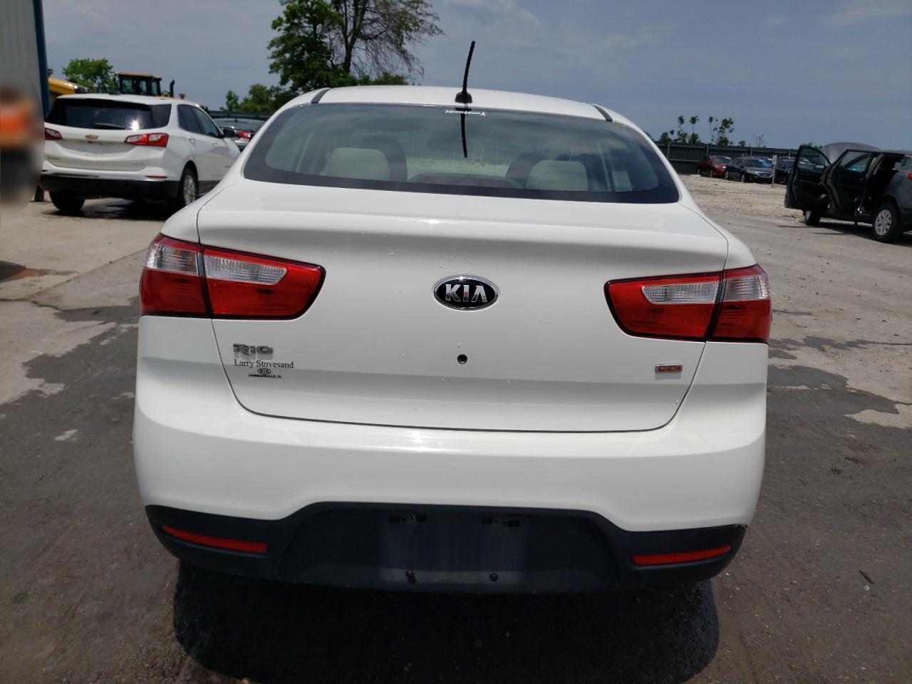 KNADM4A36E6349249 2014 Kia Rio Lx