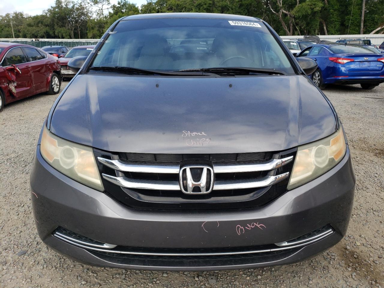 5FNRL5H2XFB008540 2015 Honda Odyssey Lx