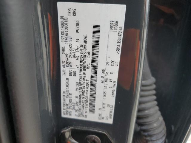 2017 Ford F150 Supercrew VIN: 1FTEW1EG7HKC62517 Lot: 57299584