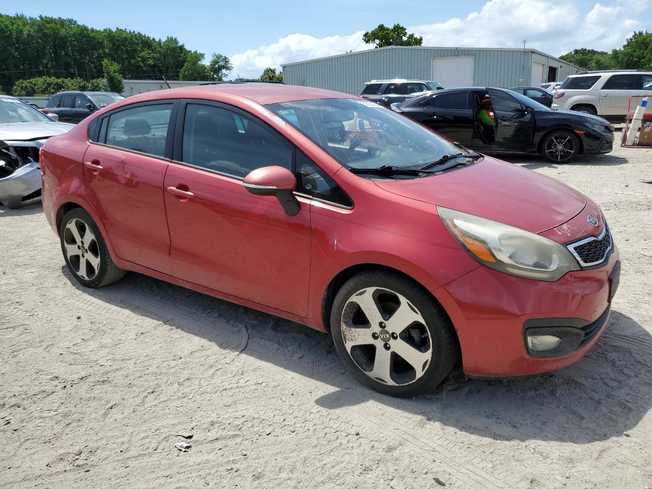 2012 Kia Rio Ex vin: KNADN4A33C6046570