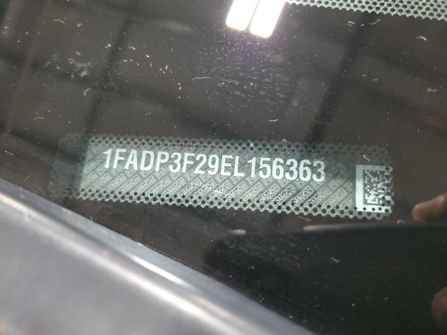 2014 Ford Focus Se VIN: 1FADP3F29EL156363 Lot: 57073294