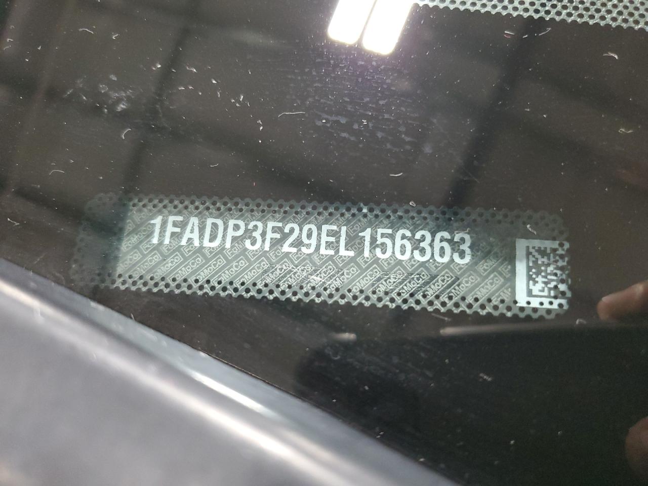 1FADP3F29EL156363 2014 Ford Focus Se