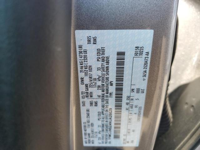 2022 Ford Escape Se VIN: 1FMCU9BZ4NUA26629 Lot: 58948754