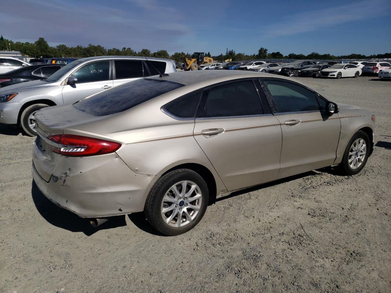 2017 Ford Fusion S vin: 3FA6P0G75HR251641