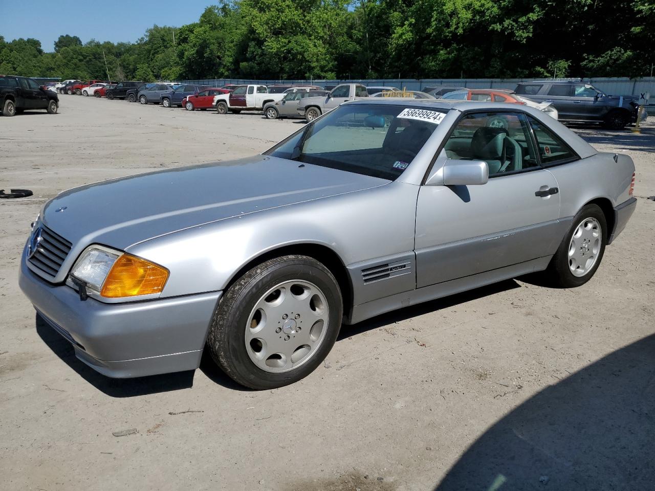 WDBFA66E2NF056814 1992 Mercedes-Benz 500 Sl