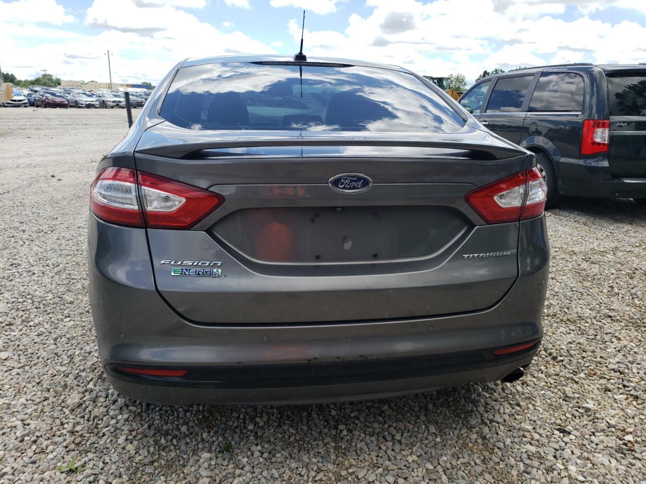 3FA6P0SU5ER337301 2014 Ford Fusion Titanium Phev