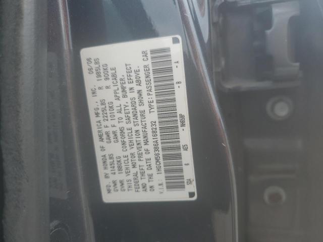 2006 Honda Accord Se VIN: 1HGCM56386A168232 Lot: 59815314