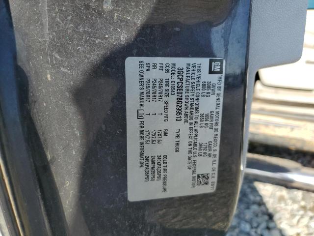 2011 Chevrolet Silverado C1500 Lt VIN: 3GCPCSE07BG299513 Lot: 57311754