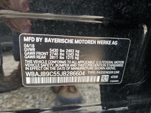 2018 BMW M550XI - WBAJB9C55JB286604