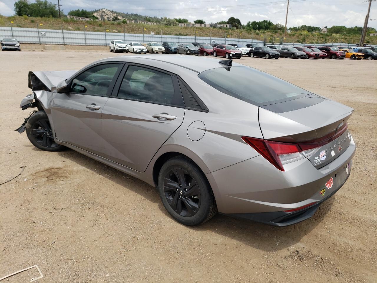 2021 Hyundai Elantra Sel vin: KMHLS4AG2MU066277