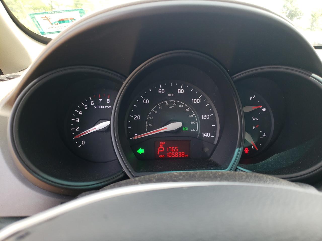 KNADN5A35E6405295 2014 Kia Rio Ex