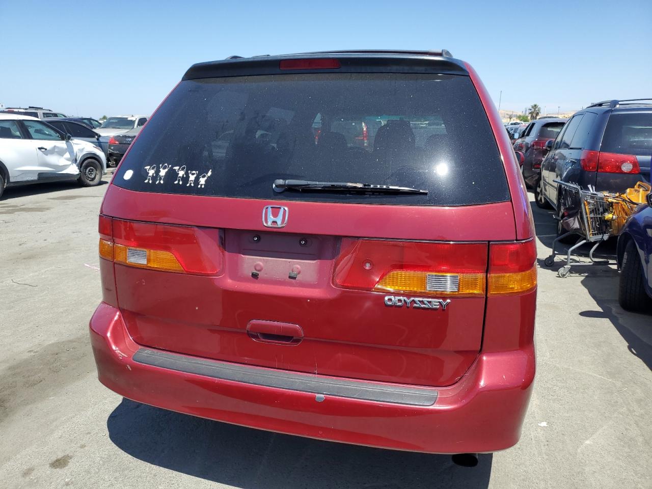 5FNRL18002B023145 2002 Honda Odyssey Exl