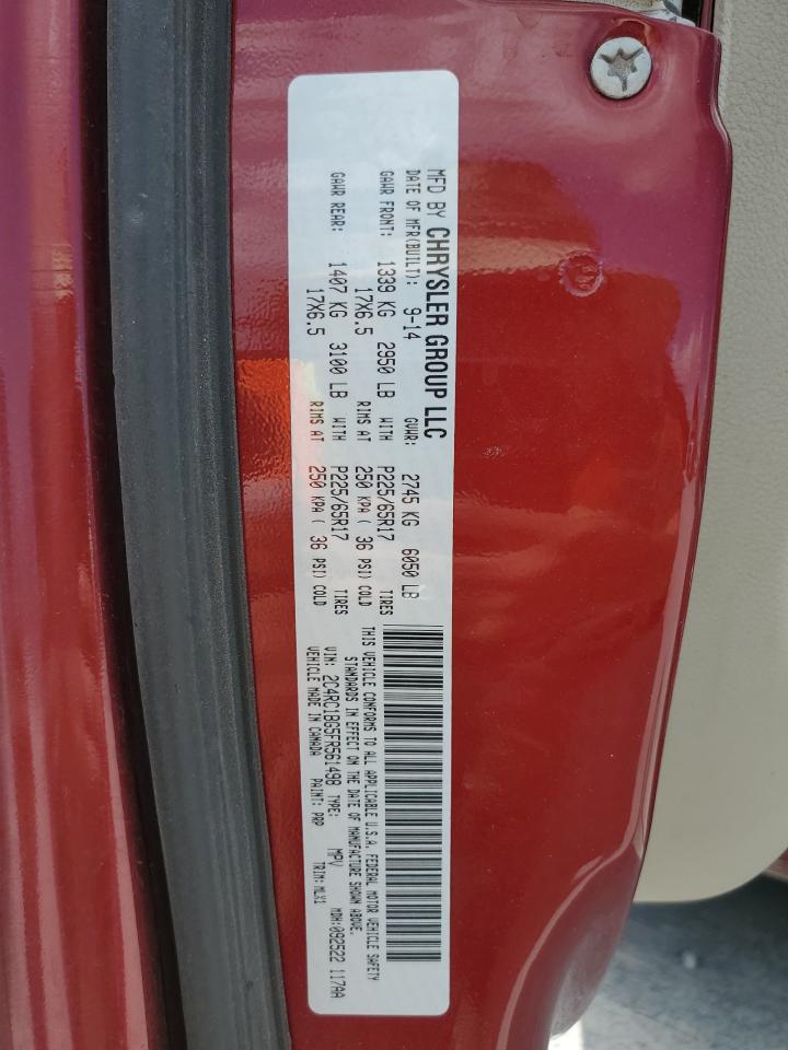 2C4RC1BG5FR561498 2015 Chrysler Town & Country Touring