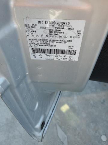 2007 Ford F150 Supercrew VIN: 1FTPW14507FA98589 Lot: 58522284