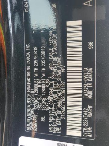 2025 LEXUS NX 350 BAS 2T2AGCEZ8SC061187