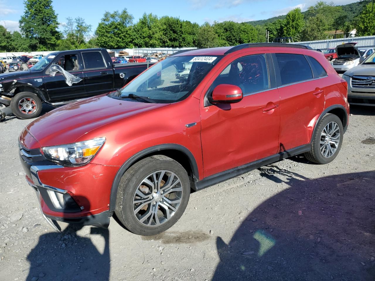 2018 Mitsubishi Outlander Sport Sel vin: JA4AP4AW1JZ034661