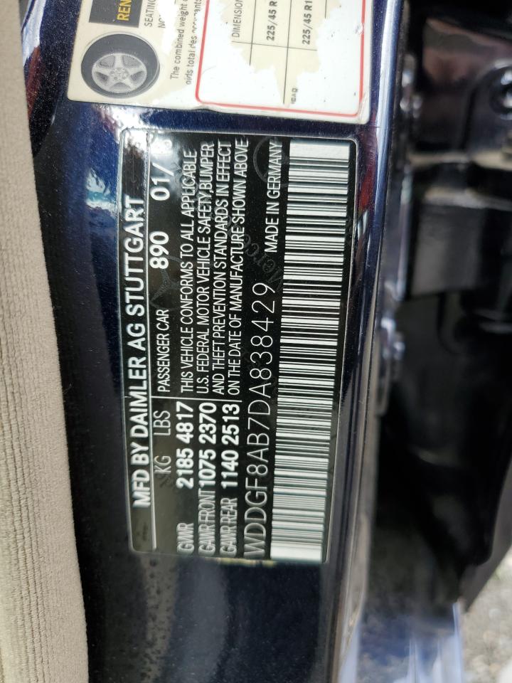 WDDGF8AB7DA838429 2013 Mercedes-Benz C 300 4Matic