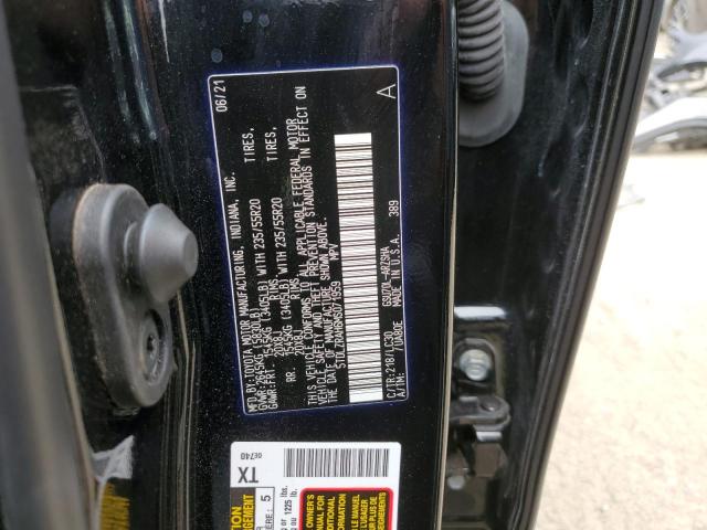 2021 Toyota Highlander Xse VIN: 5TDLZRAH6MS071959 Lot: 59501664