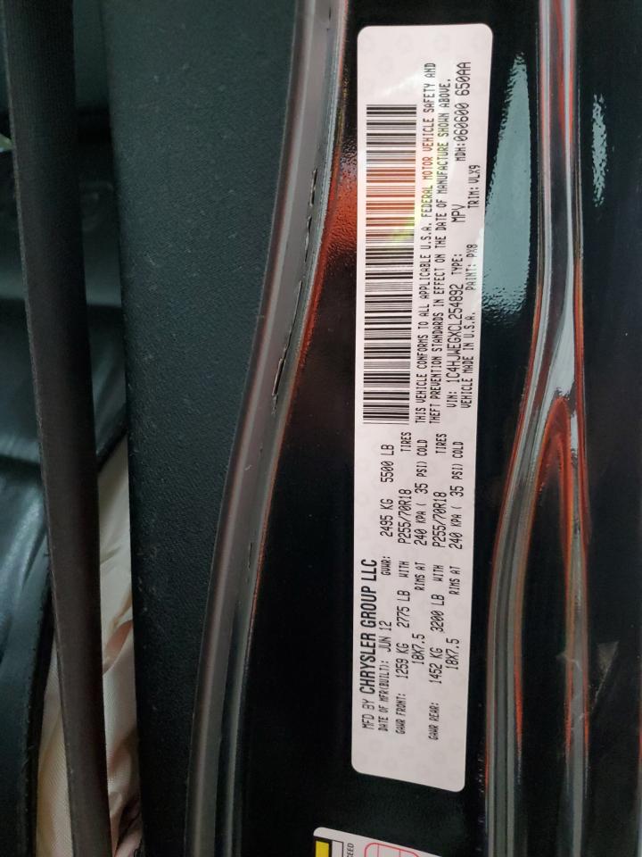 1C4HJWEGXCL254892 2012 Jeep Wrangler Unlimited Sahara