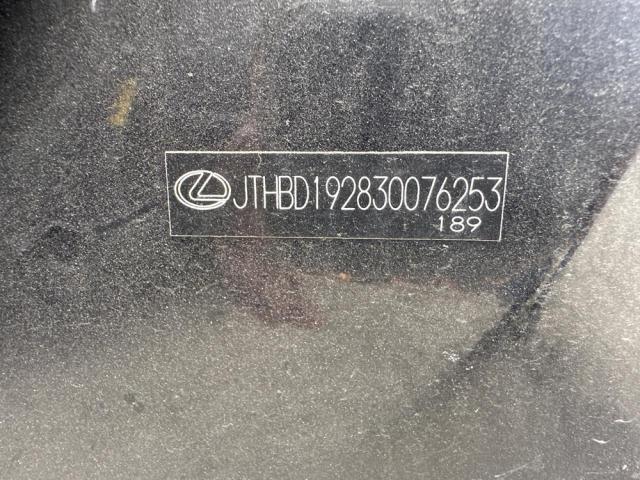 2003 Lexus Is 300 VIN: JTHBD192830076253 Lot: 60782524