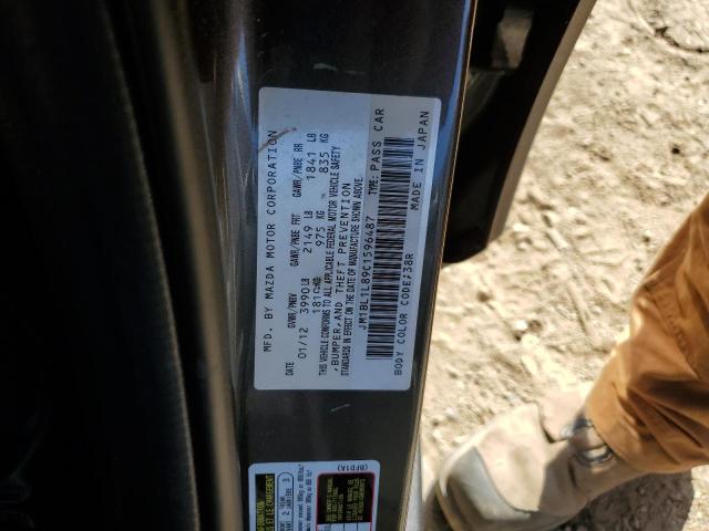 2012 Mazda 3 I VIN: JM1BL1L89C1596487 Lot: 58747364