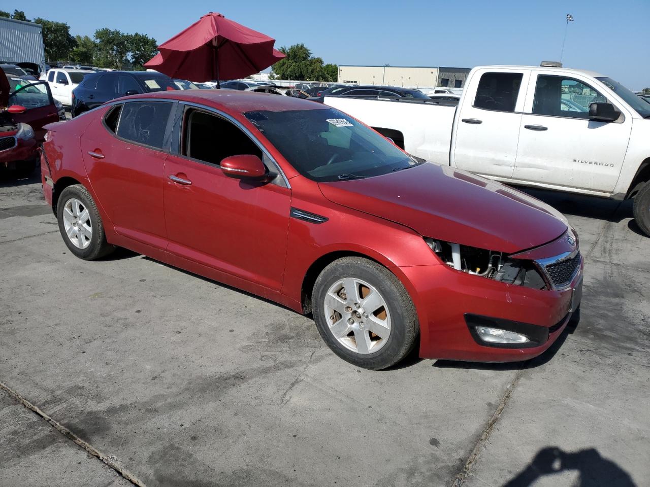 5XXGM4A78DG114466 2013 Kia Optima Lx