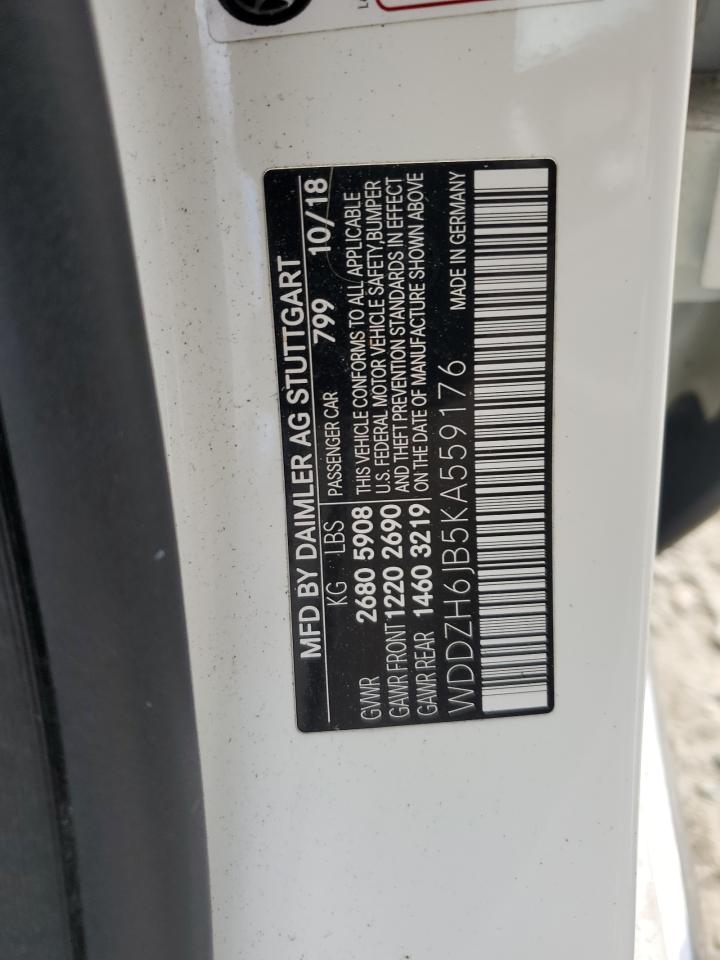 WDDZH6JB5KA559176 2019 Mercedes-Benz E 450 4Matic