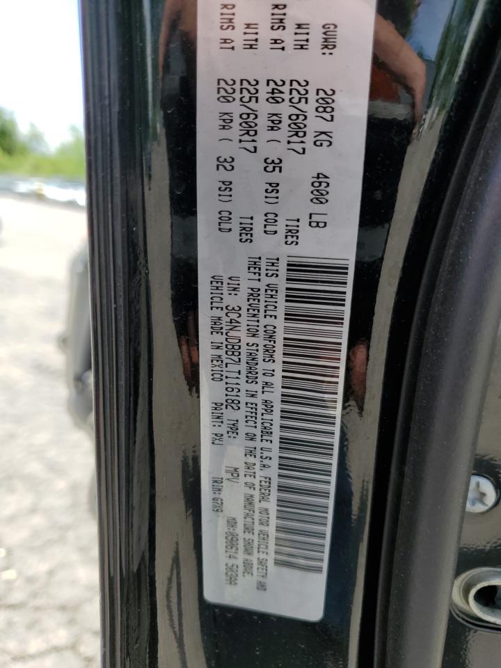 3C4NJDBB7LT116182 2020 Jeep Compass Latitude