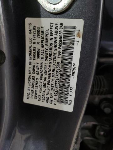 19XFB2E51FE061569 2015 HONDA CIVIC - Image 13