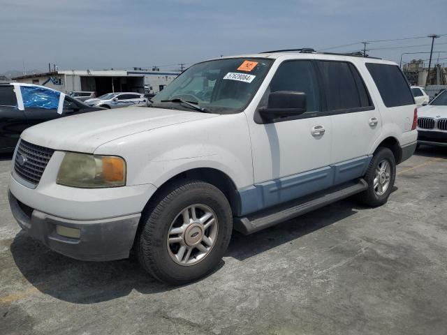 FORD EXPEDITION 2003 white 4dr spor gas 1FMRU15W83LB81992 photo #1