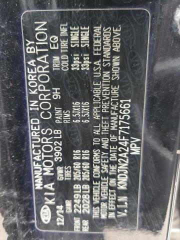 2015 Kia Soul VIN: KNDJN2A24F7175661 Lot: 60973444