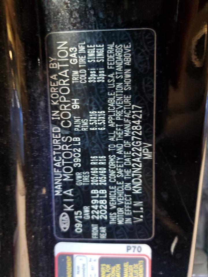 KNDJN2A22G7284217 2016 Kia Soul