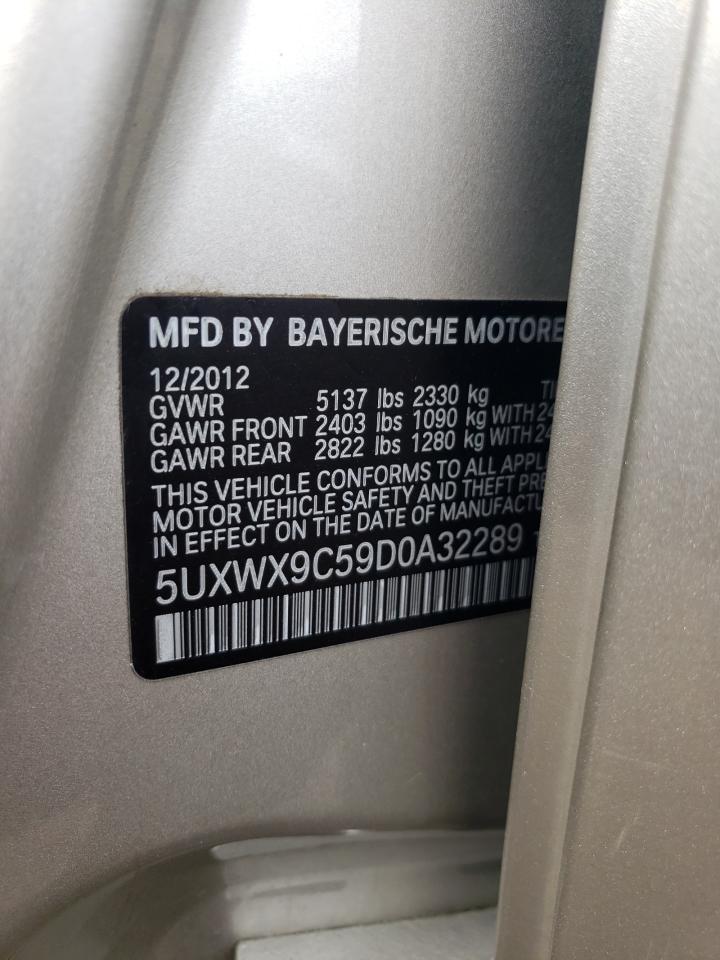 5UXWX9C59D0A32289 2013 BMW X3 xDrive28I