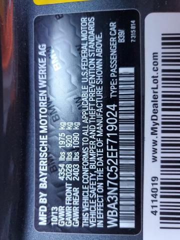 VIN WBA3N7C52EF719024 2014 BMW 4 Series, 428 I no.13