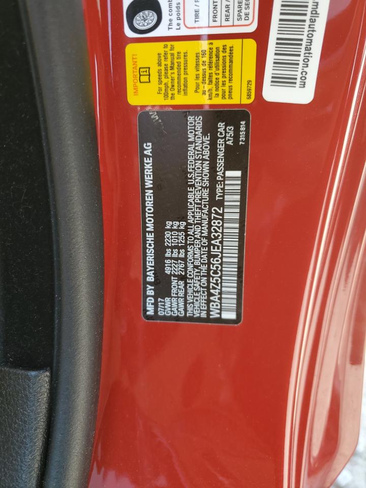 WBA4Z5C56JEA32872 2018 BMW 440I