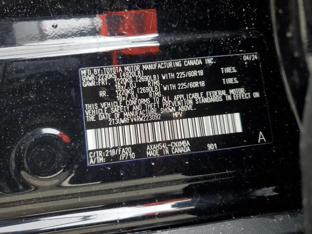 2024 TOYOTA RAV4 WOODL 2T3UWRFV4RW223092