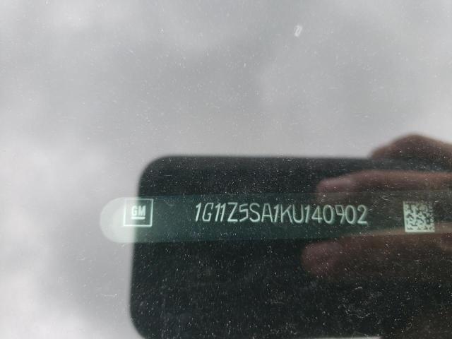 2019 Chevrolet Impala Lt VIN: 1G11Z5SA1KU140902 Lot: 57396194