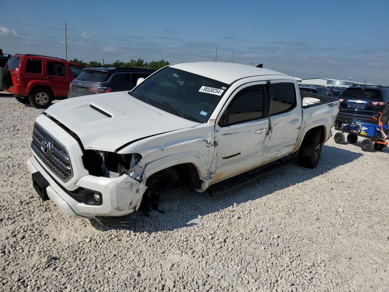 2017 Toyota Tacoma Double Cab vin: 5TFAZ5CN3HX026612