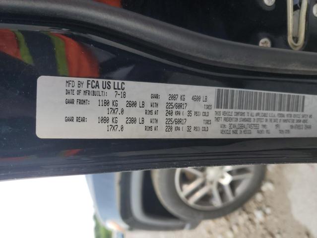 2018 Jeep Compass Latitude VIN: 3C4NJDBB4JT457553 Lot: 57288774